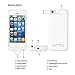COOLEAD 4200Mah External Power Bank Charger Pack Backup Battery Case For iPhone 5 5S 5C (White) -Side extra USB port can help do other emergency charging for other USB devicdes when needed