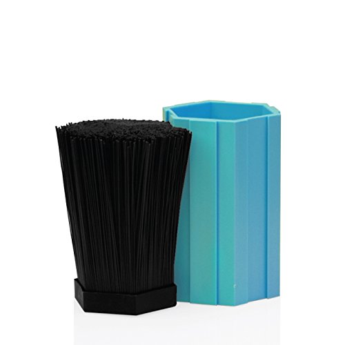 Kapoosh Hex-Connex Universal Knife Caddy- 5 Inch Aqua Blue