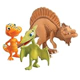 Learning Curve Dinosaur Train Collectible Dinosaur 3 Pack - My Friends Are Therapods: Old Spinosaurus, Buddy And Mrs. Pteranodon