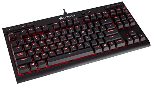 Corsair K63 Clavier Usb Qwertz Allemand Noir - Claviers (Avec Fil, Usb, Clavier Mécanique, Qwertz, Led, Noir)