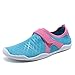 GLOBTOUCH Boy and Girls Athletic Water Shoes Quick-Dry Slip on Aqua Sock for Beach Pool Swim Surf Walking(Toddler/Little Kid/Big Kid) primary