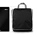 LAVIEVERT Toiletry Bag/Portable Travel Organizer/Household Storage Pack/Bathroom Makeup or Shaving Kit with Hanging for Business, Vacation, Household - Black