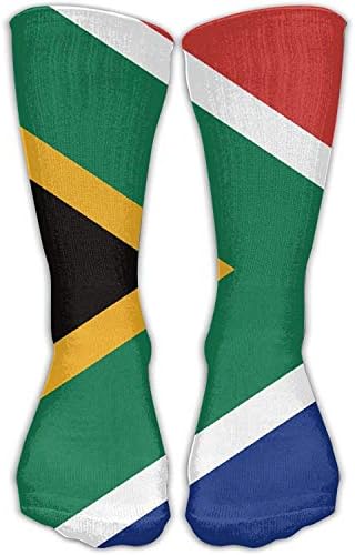 KCOUU Flag Of South Africa Unisex Novelty Crew Socks Ankle Dress Socks Fits Shoe Size 6-10