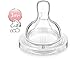 Philips AVENT Anti-Colic Nipple, Clear, Variable Flow (SCF425/27)