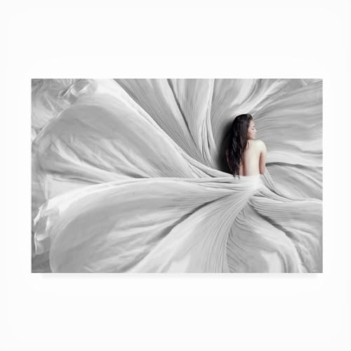 Trademark Fine Art Outdoor Canvas Art - Heru Sulistyono 'Snow White' Wall Art f…