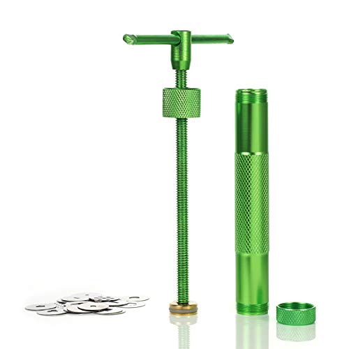 Stainless Steel Clay Extruder Gun with 20 Discs. Ceramic Craft Crowded