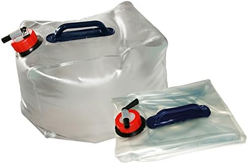 HABA Portable Water Canister Container 15L (3,96 gallon),Emergency Cube Water Bag, Compact Water Outdoor Storage, Folding jerrycan. (MADE in EU)