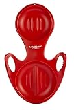 Lucky Bums Plastic Torpedo Sled, Red