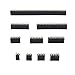 Glarks 80Pcs 2.54mm Straight Double Row Female Pin Header Socket Connector Strip Assortment Kit for Arduino Prototype Shield(Double Row)