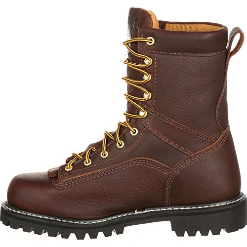 Georgia G8044 Mid Calf Boot, Brown, 9.5 M US