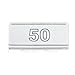 Andis CeramicEdge Carbon-Infused Steel Pet Clipper Blade, Size-50SS, 1/125-Inch Cut Length (64355)