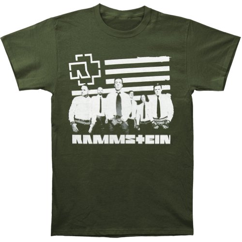 Rammstein Logo & Stripes T-shirt X-Large