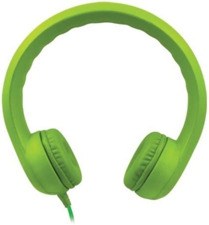 HamiltonBuhl Flex-Phones Kids On-Ear Headphone - Green, Pack of 1