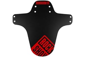 RockShox MTB Fork Fender Black with Oxy Red Print