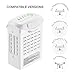 Powerextra Phantom 4 Series (15.2V 5350 mAh) LiPo Intelligent Flight Battery + Battery Safe Bag Replacement Phantom 4, Phantom 4 Pro, Phantom 4 Pro Plus, Phantom 4 Advanced Drones