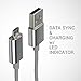 SOJITEK Genuine Magnetic Charging Charger / Data Sync Connector and 3.3ft cable for Micro USB / Android Phone
