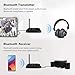 Avantree Certified aptX HD Bluetooth Transmitter Receiver for TV, Low Latency Wireless Audio Adapter for 2 Headphones, Long Range, Voice Guide, Touch Screen, Splitter for Wire & Wireless – Oasis Plusthumb 1