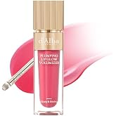 d'alba Piedmont Lip Glow Mood Volumizer, Hydrating Lip Gloss with Vegan Ceramide & Vitamin C & E, Fuller Lips, Volumizing Lip