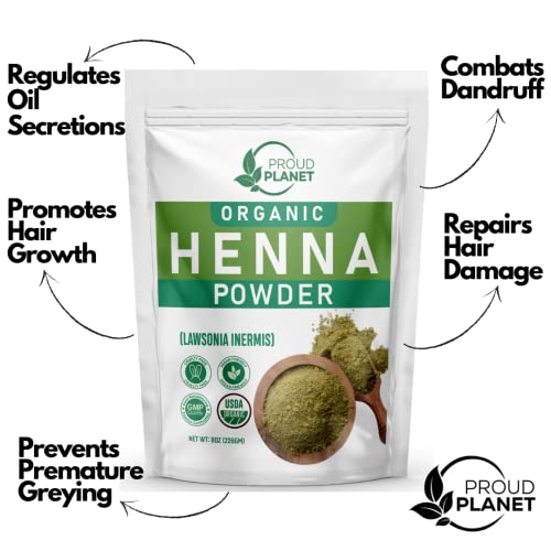 Organic Henna Powder For Hair Dye Lawsonia Inermis Mehndi Powder