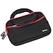 7-8 inch Tablet Sleeve, Evecase® 7~8 inch Tablet Ultra-Portable Neoprene Zipper Carrying Sleeve Case Bag with Accessory Pocket - Black/Red