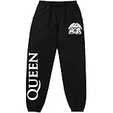 Queen Unisex Official Merch Crest Sweatpant Black