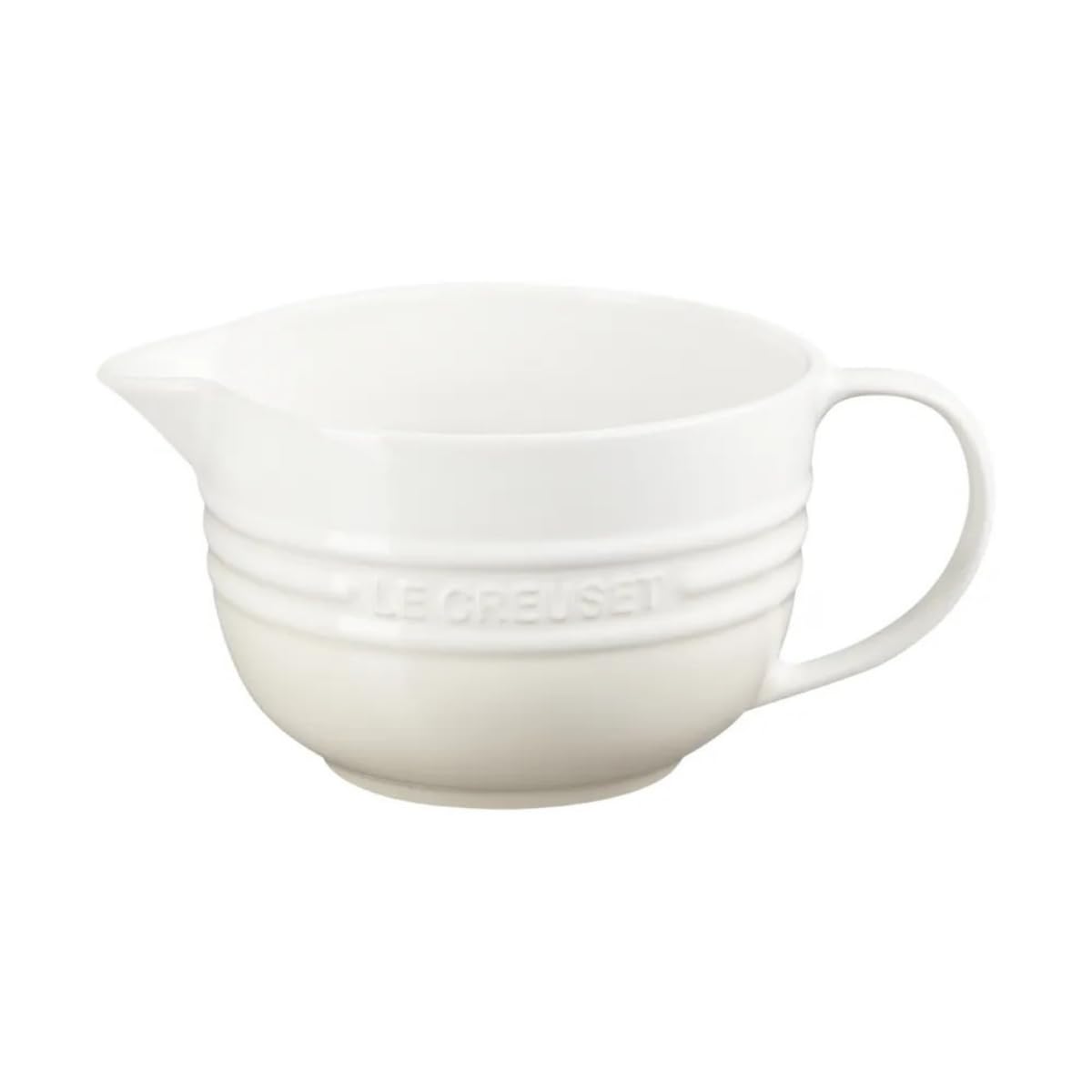 Le Creuset Stoneware Mixing Jug, 2 litres, Meringue, 70106207160002
