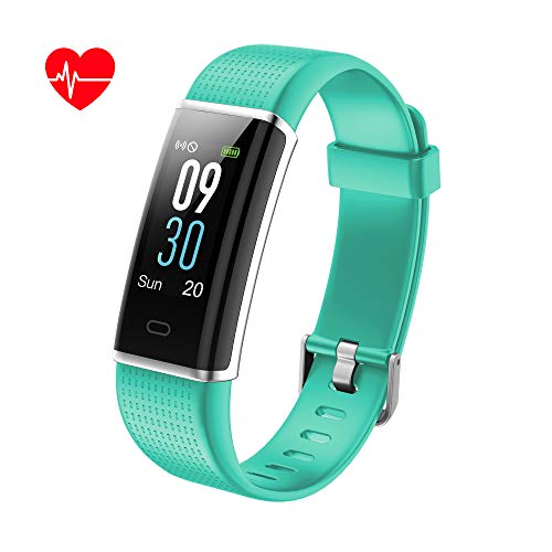 Kalinco Fitness Tracker, Color Screen Customized Activity Tracker Heart Rate, Sleep Monitor,Calories Counter, IP68 Waterproof, Steps Pedometer for Kids, Women Men.