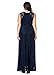 Esprlia Women's Plus Size Lace Sleeveless Evening Party Formal Maxi Dress - 2X Plus - Blue
