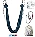 Aerial Yoga Hammock 5.5 Yards Premium Aerial Silk Fabric Yoga Swing for Antigravity Yoga Inversion Include Daisy Chain,Carabiner and Pose Guide