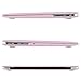 MOSISO Compatible with MacBook Air 13 inch Case (Models: A1369 & A1466, Older Version 2010-2017 Release), Protective Plastic Hard Shell Case & Keyboard Cover & Screen Protector, Clear Pink