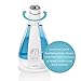 Cool Mist Oscillating Ultrasonic Humidifier | 120-Degree Rotation, 1 Gallon Tank, 48 Hour Runtime, Nightlight | Clean Tank Technology, BONUS DEMINERALIZATION CARTRIDGE | HoMedics
