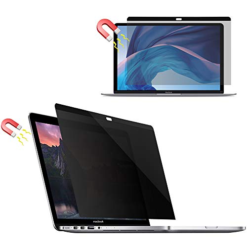 YAYAO 13 inch Magnetic Privacy Screen Protector, Anti-Spy/Glare Filter Compatible MacBook Air 13.3″ (Before 2018 Model:A1466/A1369/A1237/A1304)