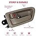 AUTEX Door Handle 91004/91008 Beige Interior Inner Front Left Driver Side Replacement Handle 6927833020E0