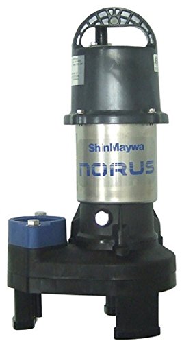 ShinMaywa 50CR2.15S Norus Stainless Steel Submersible Pump, 1/5 Horsepower