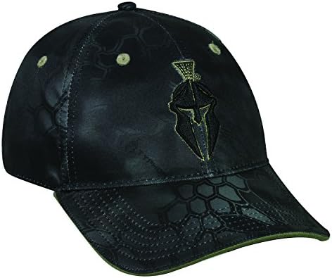 Kryptek Tactical Camo Spartan Warrior Typhon with Jet Black Logo Cap Hat 150