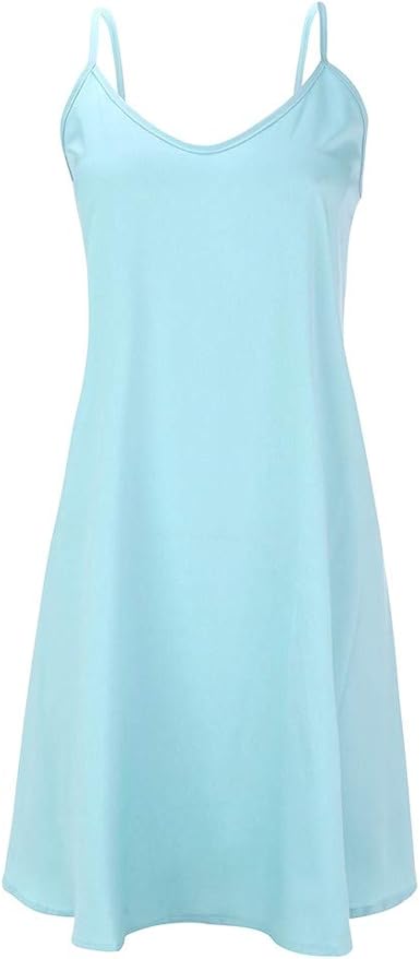 blue sundress casual