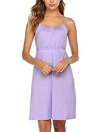 Ekouaer - Camisón de lactancia para mujer