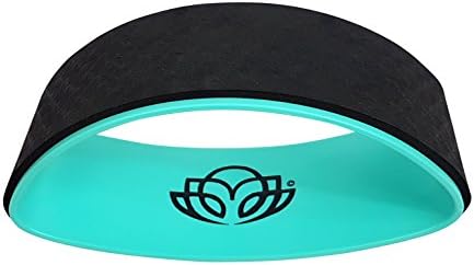 SolarisYoga Dharma Yoga Wheel for Stretching and Increased Flexibility Durable Fitness Wheel for Yoga Poses Balance Wheel with Complementary YouTube Video Class Included