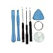 sunways Outer Glass Screen Replacement for Nokia Lumia 730 735 with Device Opening Tools(Black)