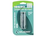 Olight 2600mAh Protected 18650 Rechargeable Li-ion Batteries