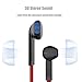 PWOW Headphones with Mic Earbuds In Ear Earphones Stereo Headphones Music