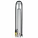 LEZYNE Micro Floor Drive Hv Gloss Silver (1-MP-MFDR-V2HV)