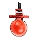 Afco 5Pcs Poultry Feeding Water Drink Cup Drinker Automatic Bird Chicken Fowl Bowl for Cage Hanging size 6cm x 4.3cm x 9cm (red)thumb 1