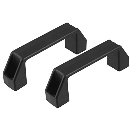 Pull Handle - TOOGOO(R) Cabinet Drawer Door Plastic Handle Pull Knob 120mm 4.7" 2 Pcs - Thumbnail 3