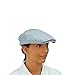 Ben Hogan Flat Newsboy Ivy Hat, Gatsby Golf Cap - Solid Light Blue Microfiber
