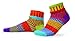 Solmate Socks Mismatched Ankle Socks for Women/Men, USA Made with Recycled Yarns