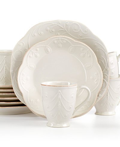 Lenox French Perle White 12-Piece Set