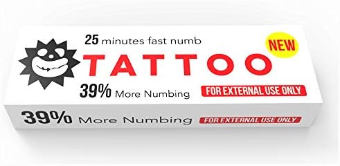 Numbing Cream For Tattoo Procedures and Cosmetic Treatmeant, Piercing/Waxing.
