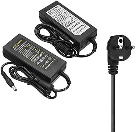 WCHAOEN AC100-240V to DC5V 40W 50W Power Supply Adapter Transformer for LED Strip Light EU Plug New LED Strip Lights (Color : Watt 40W)