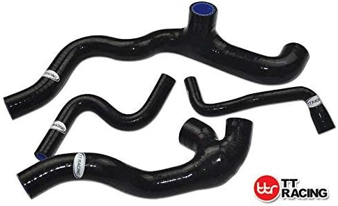Silicone Breather Hose Pipe Kit Black For 1.8T AWP APH AWV AWD